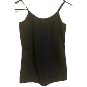 Women's black camisole one piece